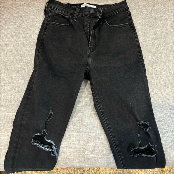 Abercrombie and Fitch Super Skinny Ankle High-Rise Jean 27R - Picture 2 of 3